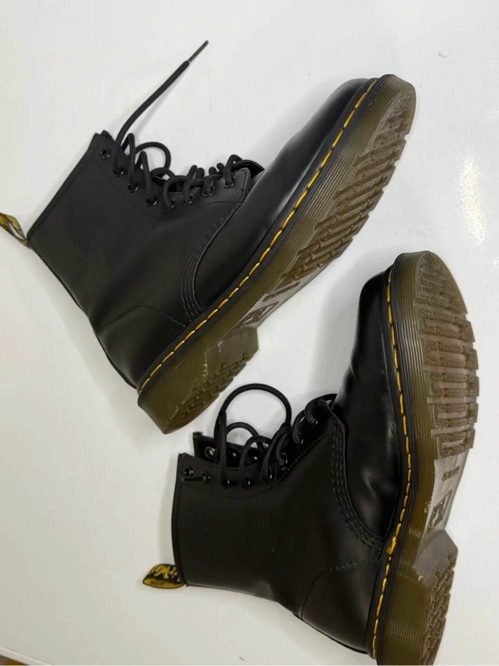 Dr Martens 1460 Smooth Leather Boots Black Women’s US 9 UK 7